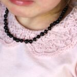 Gintariniai vaikiški karoliai