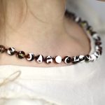 Gintaro mozaikos karoliai vaikams