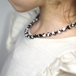 Gintaro mozaikos karoliai vaikams