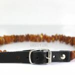 gintariniai karoliai šunims