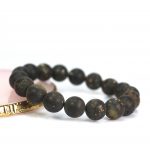 Black Baltic amber bracelet
