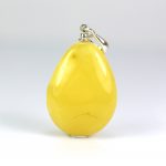 Prabangus, gintarinis pakabukas lašas