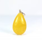 Prabangus, gintarinis pakabukas lašas