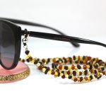 Gintarinė akinių grandinėlė