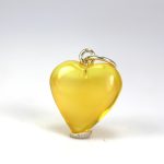 Gintarinis pakabukas širdelė