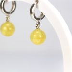 Gintariniai auskarai