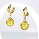 Gintariniai auskarai