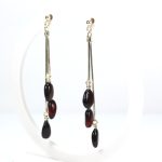 Gintariniai auskarai