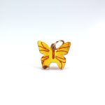 Gintarinis pakabukas drugelis