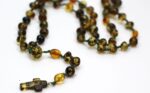Baltic amber Catholic Rosary, Prayer Beads - Image 7