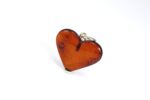 Gintarinis pakabukas širdelė