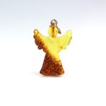 Gintarinis pakabukas angelas