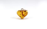 Gintarinis pakabukas širdelė