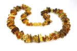 Gydomieji gintaro karoliai, mažai apdirbto Baltijos gintaro - Image 3