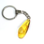 Gintarinis raktų pakabukas