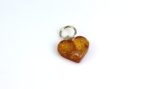 Amber pendant heart shape - Image 5