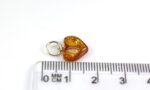 Amber pendant heart shape - Image 6