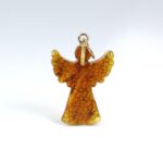 Gintarinis pakabukas angelas