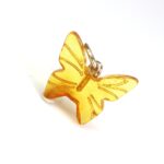 Gintarinis pakabukas drugelis