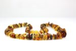 Gydomieji gintaro karoliai, mažai apdirbto Baltijos gintaro - Image 3