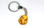 Gintarinis raktų pakabukas