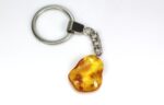 Gintarinis raktų pakabukas