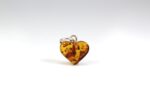 Gintarinis pakabukas širdelė, maža - Image 4