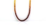 Baltic amber necklace from round amber beads - Image 2