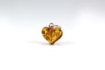 Gintarinis pakabukas širdelė, maža - Image 4