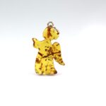 Gintarinis pakabukas angelas