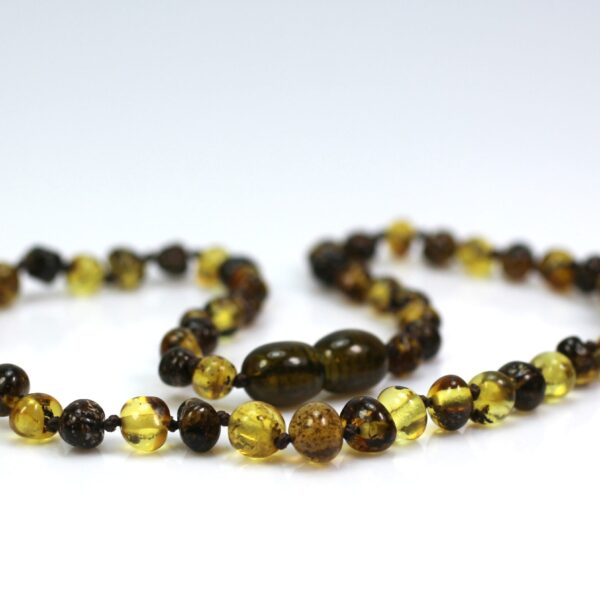 Gintariniai vaikiški karoliai