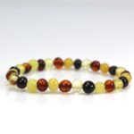 Gintarinė vaikiška apyrankė