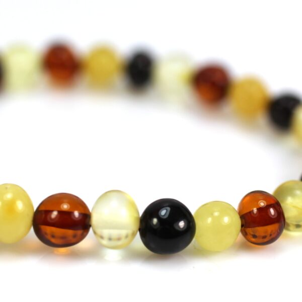 Gintarinė vaikiška apyrankė