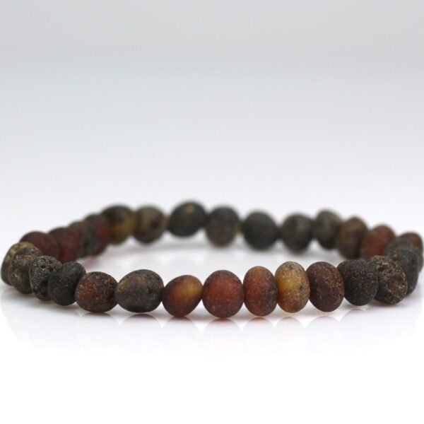 Gintarinė vaikiška apyrankė