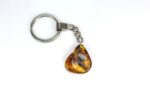 Gintarinis raktų pakabukas