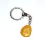 Gintarinis raktų pakabukas