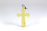 Amber pendant cross shape - Image 3