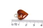 Amber pendant heart shape - Image 3