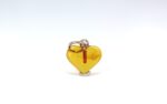 Gintarinis pakabukas širdelė, maža - Image 2