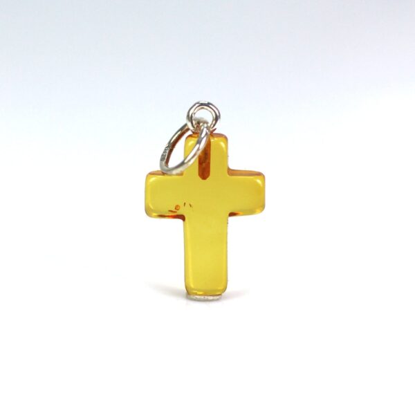 Gintarinis pakabukas kryželis