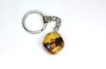 Gintarinis raktų pakabukas