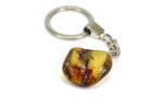 Gintarinis raktų pakabukas