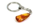 Gintarinis raktų pakabukas