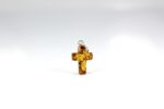 Amber pendant cross shape, small - Image 3