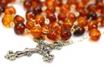 Baltic amber Catholic Rosary, Prayer Beads - Image 2