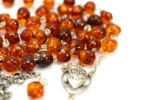 Baltic amber Catholic Rosary, Prayer Beads - Image 5