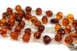 Baltic amber Catholic Rosary, Prayer Beads - Image 4