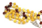 Baltic amber Catholic Rosary, Prayer Beads - Image 2