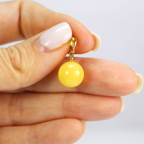 Gintarinis pakabukas burbuliukas