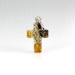 Gintarinis pakabukas kryželis